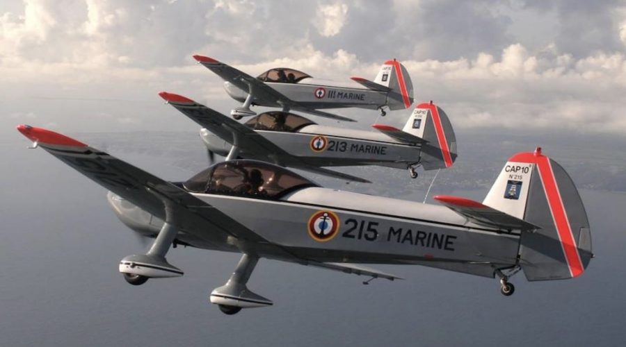 Avion de voltige CAP 10 utilisé à l'EIP 50S