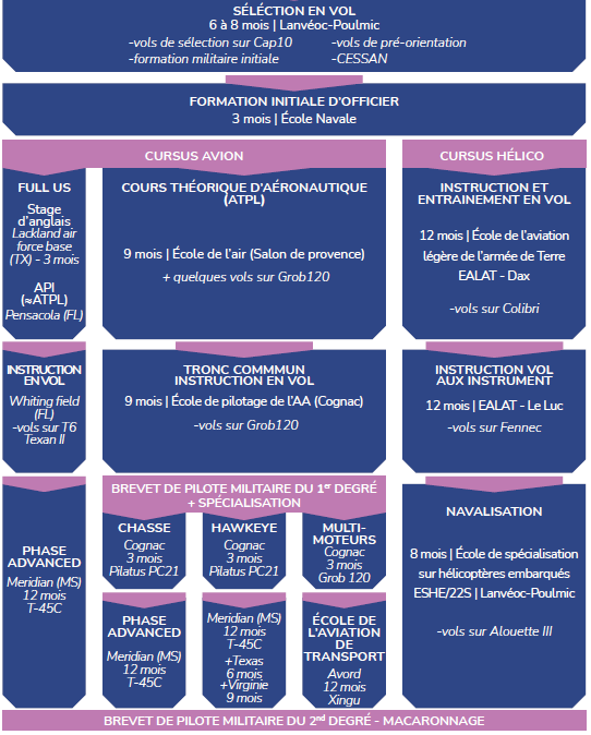 Schéma de la formation EOPAN