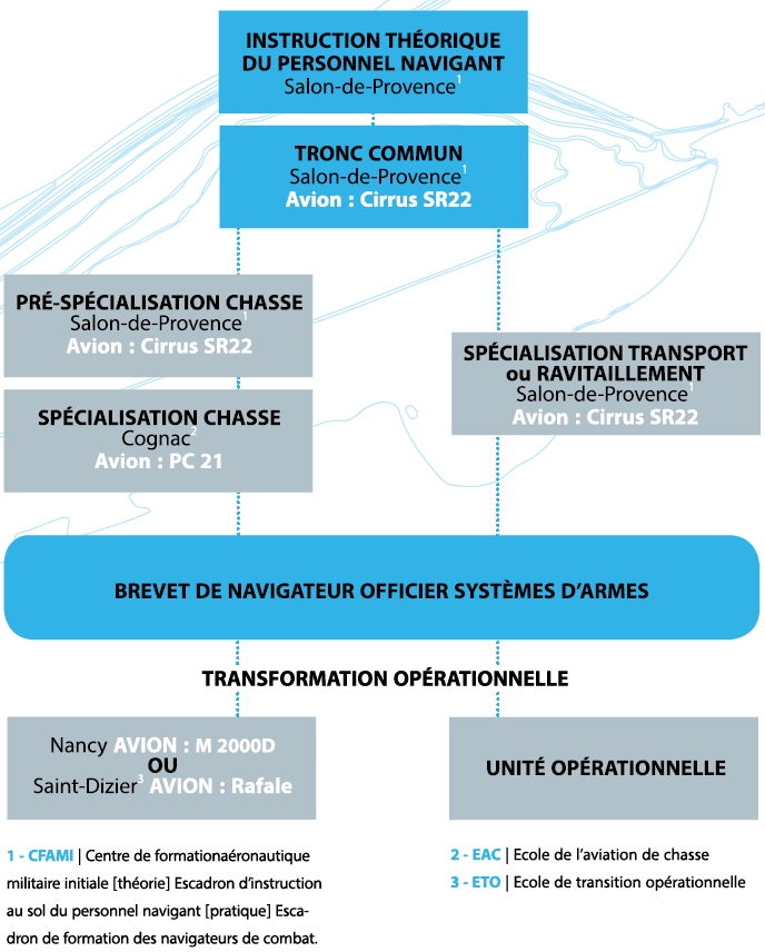 Schéma de la formation NOSA